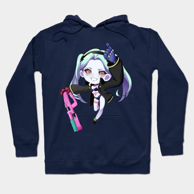 Rebecca Cyberpunk Edgerunners Hoodie by Anime Access